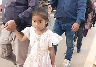 Buddhists Marched in Agartala Demanding Freeing Non-Buddhists Control of Mahabodhi Temple