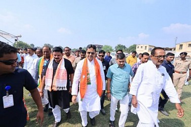 CM Manik Saha in Bihar Election campaigning for BJP. TIWN Pic Oct 18