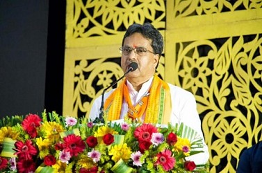 BJP party Bijoya Got Together program at Agartala Town Hall. TIWN Pic Oct 20