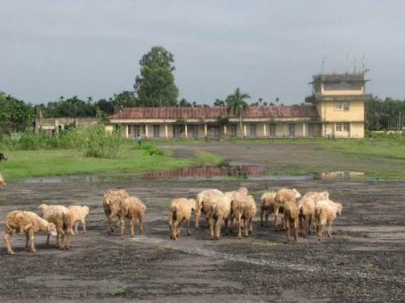 Kailasahar airport lying non-functional for several years