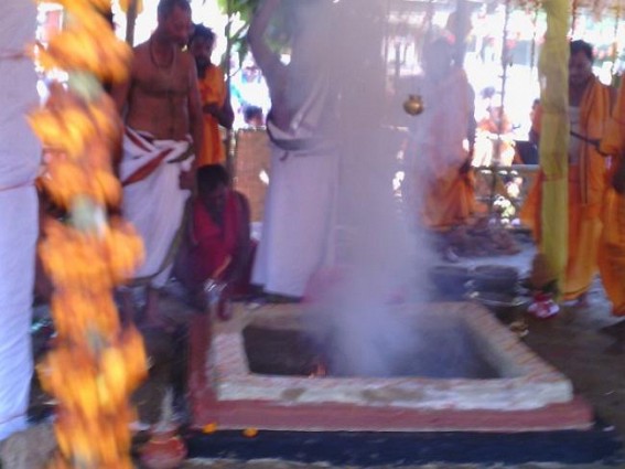 Matabari Udaipur : Maha Yagna started from today