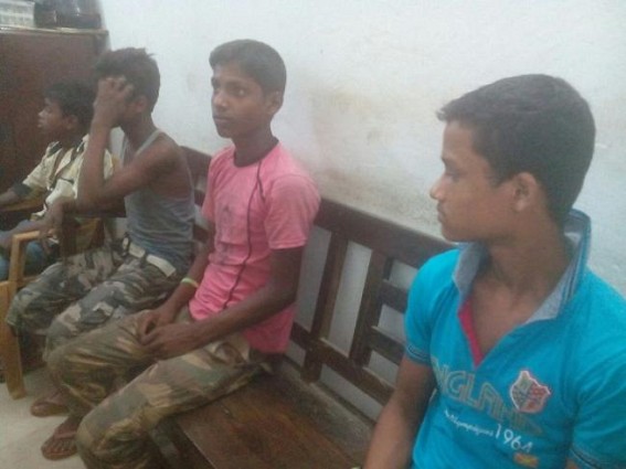 Udaipur police raid at Matabari area; 4 Child labourers recovered working in â€˜Food Corporation of Indiaâ€™