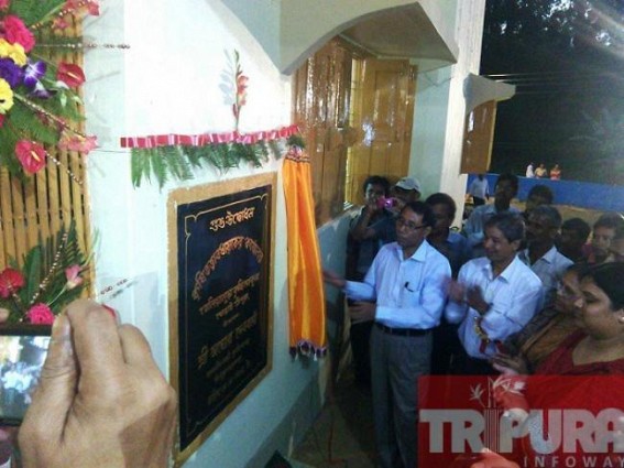Teliamura : Aghore Debbarma inaugurated Agri Sub Division office 