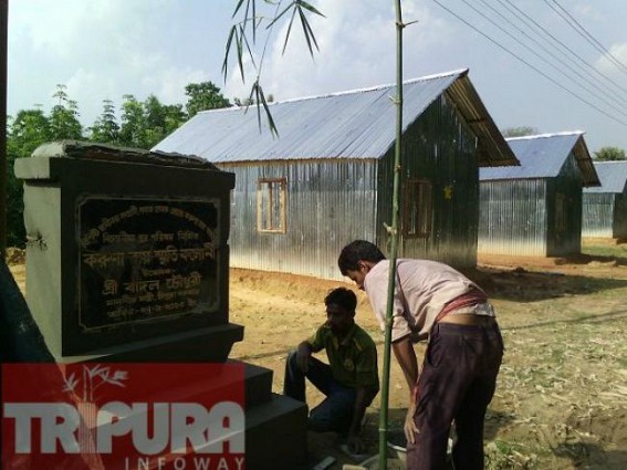 Belonia Municipality offers land, housing to 32 poor families