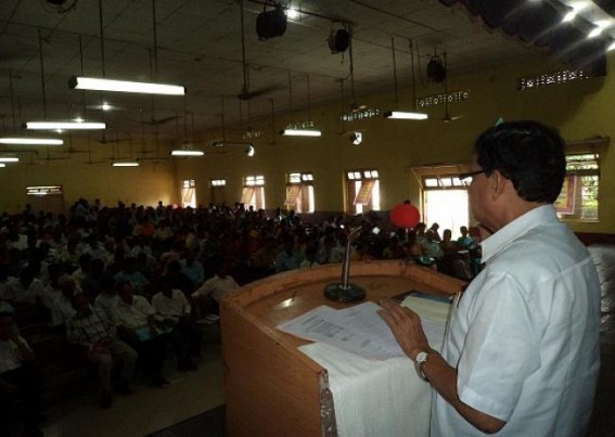 PWD Minister Badal Chowdhury held review meeting