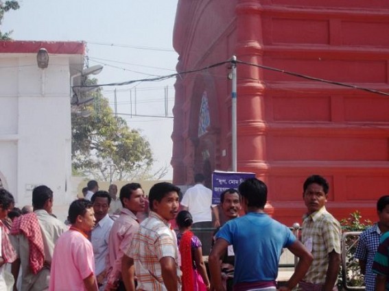 Jamatia Community performs yearly ritual at Udaipur Matabari