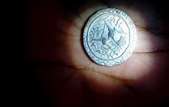 Pot full of ancient silver coins recovered