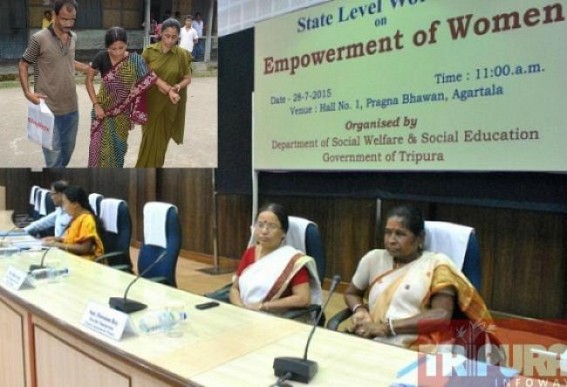 Crime against women on rise : Yet the Ministers claim Tripura is a peaceful state