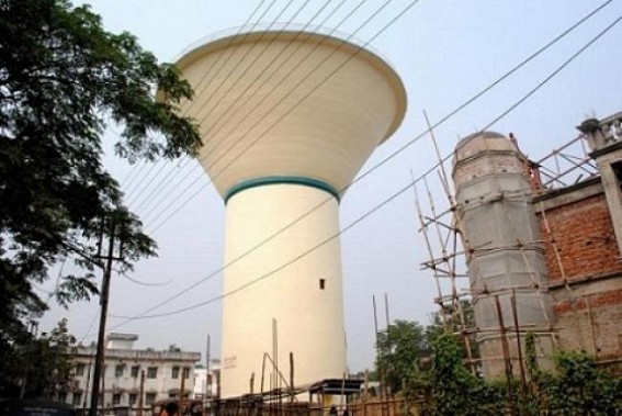 Overhead tank in Jarultali Panchayat remains idle