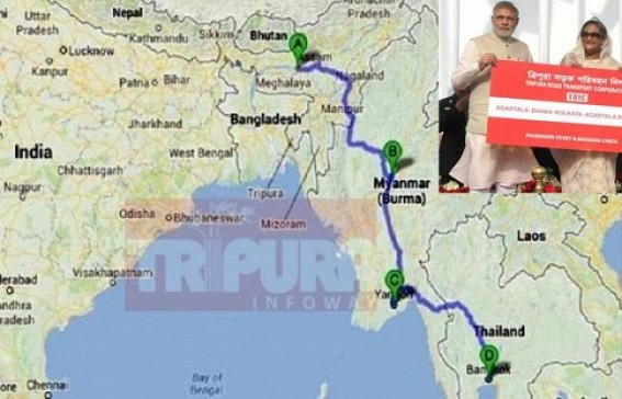 BIMSTEC countries constructive partnership with BRICS to rapid economic progress : India, Thailand, Myanmar 1400 km highway project to boost economy in Northeast India BIMSTEC countries constructive partnership with BRICS to rapid economic progress : India, Thailand, Myanmar 1400 km highway project to boost economy in Northeast India