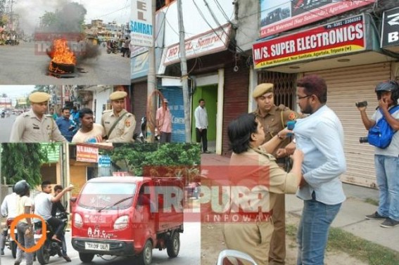 Political drama, planned disruptions expose CPI-M, Congress honeymoon : ruling party, opposition goons harass common people, Congress strike ends as failure