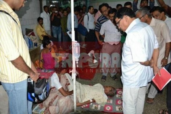 With Assembly election coming forward Health Minister Badal Chowdhury suddenly remembers to make namesake visit in GB hospital for reviewing the work progress With Assembly election coming forward Health Minister Badal Chowdhury suddenly remembers to make namesake visit in GB hospital for reviewing the work progress