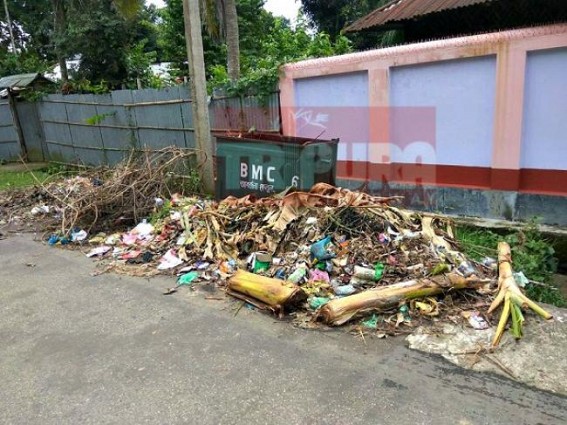 Negligence of Municipality turned 'Belonia into Garbage-town Negligence of Municipality turned 'Belonia into Garbage-town