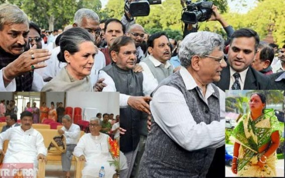 Intl Women's Day : Cong-CPI-M alliance exposed on quota demands by women leaders : Sonia Gandhi reminds Lok Sabha of quota bill, Tripura Minister also urged for 'Women-Reservation' 