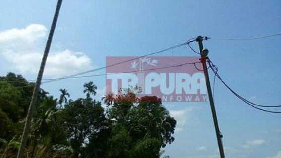 Storm creates massacre at Kailashar: Electric Department Sleeping 