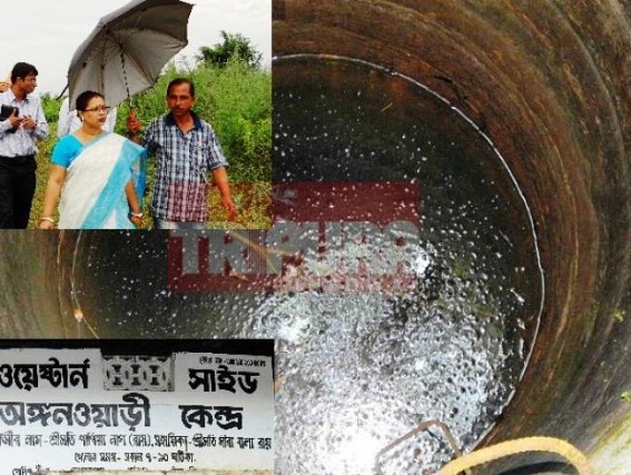 Golden Eraâ€™s Pre-Primary Education service in Jeopardy : Mid-day-meal cooking with poisonous wells-water at Anganwadi Centre, Panchayat looting public domain