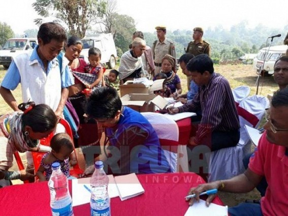Health Camp & PRAYAS Programme held at Ompi 
