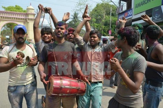 Holi observed amidst tight security: Number of traffic personnel deployed all across the city, says Traffic SP 