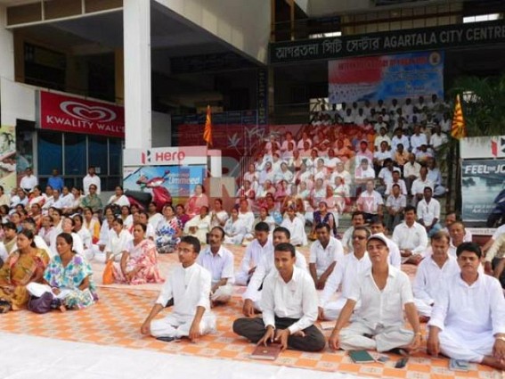 ‘International Yoga Day’ celebration begins in Tripura ‘International Yoga Day’ celebration begins in Tripura