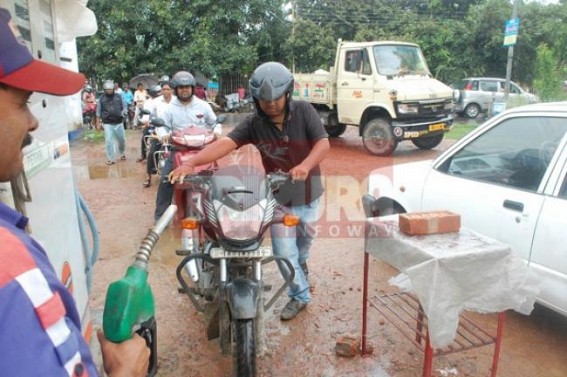 Is it Tripuraâ€™s 2nd Fuel-Crisis Era ? : Tripura facing 3rd day of petrol crisis, generates huge resentment among consumers
