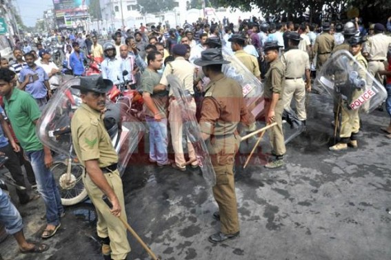 Shortage of essential items, fuel cripples life in Tripura, protests on Shortage of essential items, fuel cripples life in Tripura, protests on