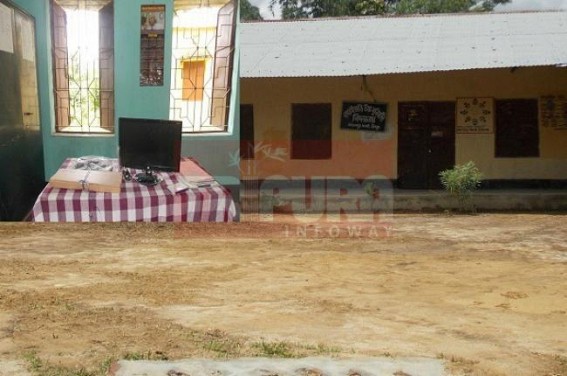 BSF donated computer and other electrical appliances to school years ago at Kamalpur: Dynamic state government failed to provide electricity