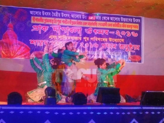South Tripura enjoying Pre Diwali Festival