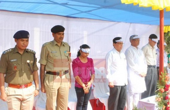 Tripura AIDS control society remembers Martyr Chittaranjan Debbarma 