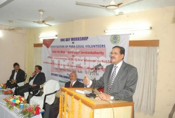 High Court Justice S C Das calls for legal awareness