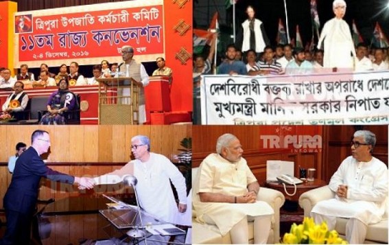 â€˜Modiâ€™s Act East Policy to just grab NEâ€™s hilly assets, a kind of Americaâ€™s planning for â€˜China gheraoâ€™ : 'Anti-National' Manik Sarkar again blasts Indian Govt, praises China immediately after meeting US ambassador