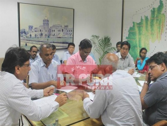 Chief Secretary reviews progress with NFR Railway authorities