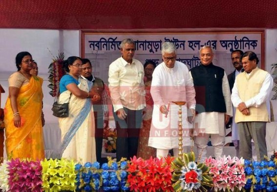 CPI-Mâ€™s 23 yrs regime failed to seal Tripuraâ€™s most sensitive Sonamura border : Wasting crores  â€˜ultra modernâ€™ town hall constructed at Sonamura, state's security at peril 