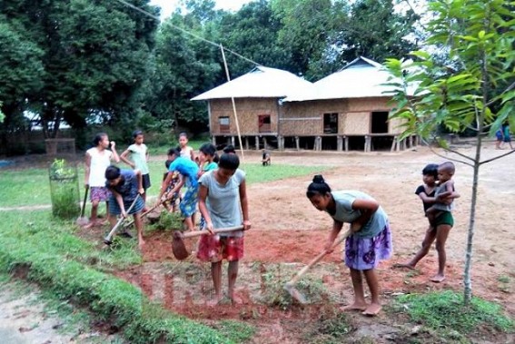 Preparation on peak for Owa festival 