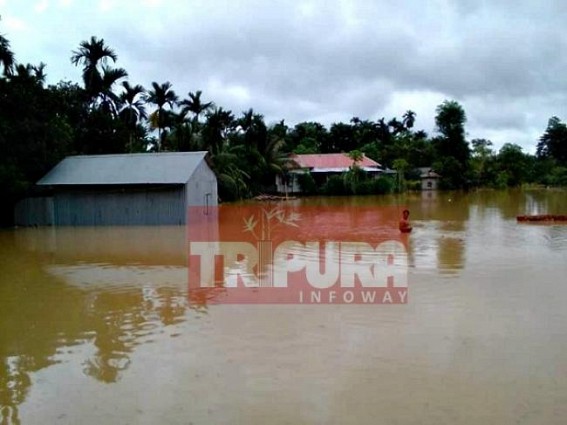 300 families affected at Amarpur