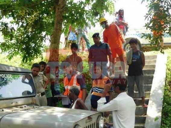 NDRF recovered body of old Woman from Howrah river
