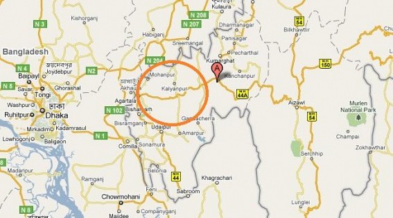 Landslide kills a woman and two kids in Tripura