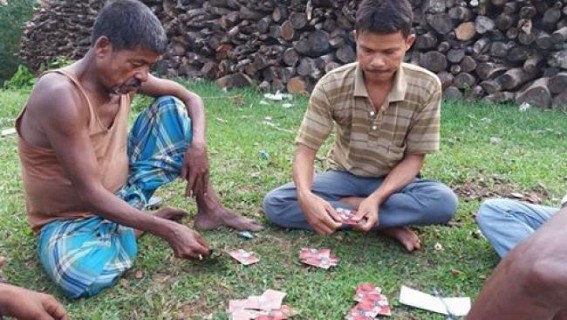 Grambling continues in many parts of Santirbazar Sub Division