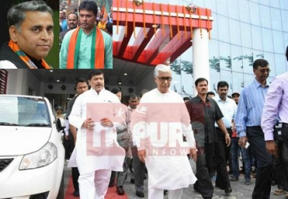 Two contradictory pictures in State BJP ; Biplab not ready to upset his ‘Adorniyo’ Manikda and Sunil Deodhar hitting hard at CPI-M top brass : Joining of CPI-M's B Team into BJP won't yield any fruitful result in 2018 Two contradictory pictures in State BJP ; Biplab not ready to upset his ‘Adorniyo’ Manikda and Sunil Deodhar hitting hard at CPI-M top brass : Joining of CPI-M's B Team into BJP won't yield any fruitful result in 2018