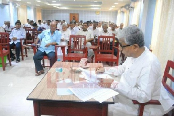 CPI-M H.B. Road leaders perform extortion works on behalf of CPI-M ; Issues whip to employees for donating(?) extended amount of salary to CPI-M's election fund ; Target 48 crore !!! CPI-M H.B. Road leaders perform extortion works on behalf of CPI-M ; Issues whip to employees for donating(?) extended amount of salary to CPI-M's election fund ; Target 48 crore !!!