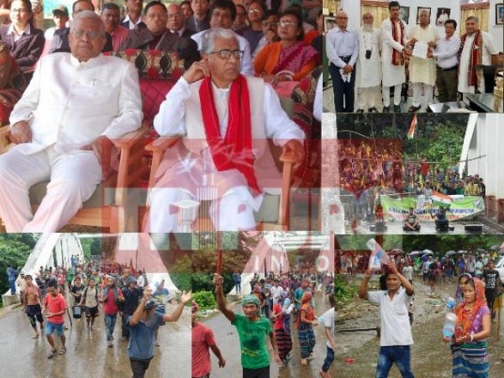 Deodhar & Central BJP's master stroke compels CPI-M to call Special State Committee meeting ; CPI-M -IPFT nexus on 11 days NH & Rail Blockade gets exposed