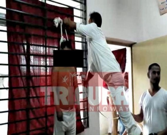 Prisoner's dead body found hanging at Tripura Central Jail Prisoner's dead body found hanging at Tripura Central Jail