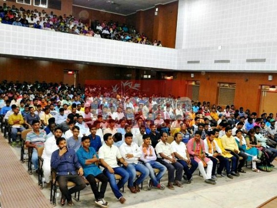 Mass gathering Yuva Morcha at Agartala Mass gathering Yuva Morcha at Agartala