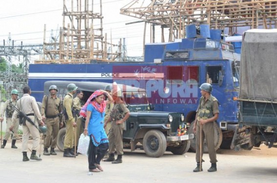 High alert in Tripura after tribal party goes on rampage 