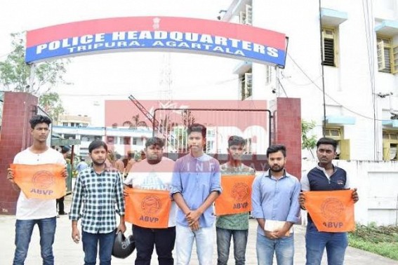 ABVP demands Anuara's justice ABVP demands Anuara's justice