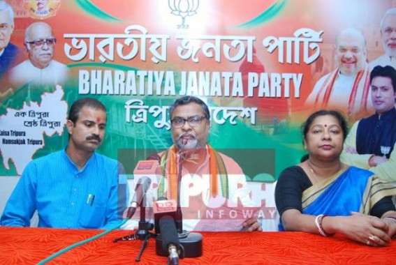 BJP held press meet