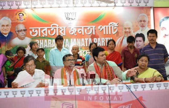 BJP blacklisted N C Debbarma from discussion