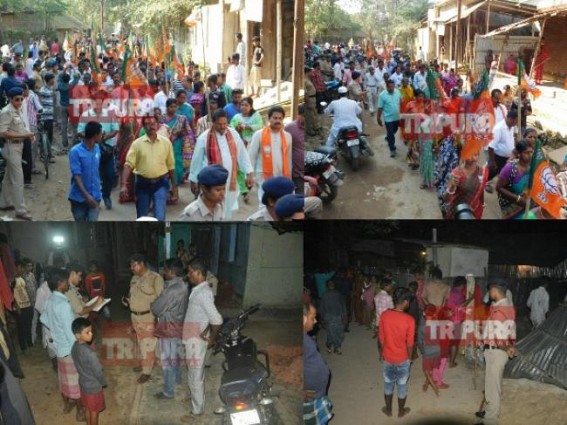 After Bishalgarh, CPI-Mâ€™s Red-Terror hits Aralia : Attack upon BJPâ€™s Minority Leader in midnight, BJP comes in massive protest against â€˜Mafia Raj of Marxistsâ€™