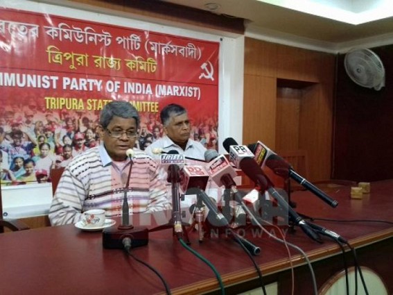 No Strike on Feb 8th ! CPI-M calls all parties to fight back Tribal Regional Parties : Bijan Dhar tells opositions not to play â€˜double-gameâ€™ as Congress already exploited the state aligning with INPT 