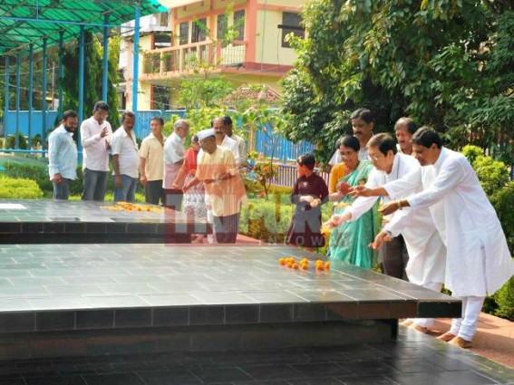 Tripura Congress remembers Jawaharlal Nehru on 53rd Prayan-Diwas