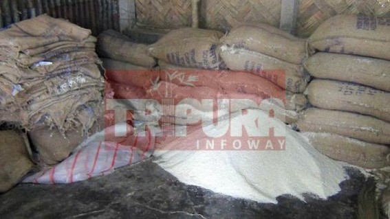 Violation of Central Food Security Act ; Poor quality's rice grains providing across Tripura ration shops  